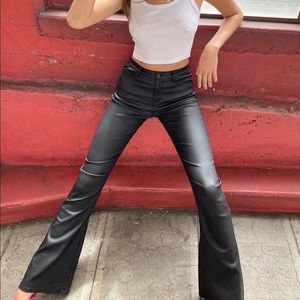 Edikted Faux Leather Pants
